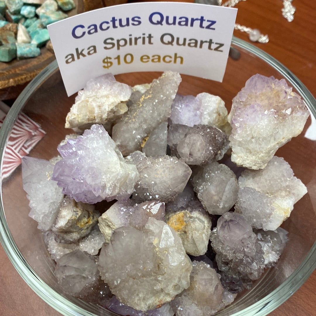 Cactus Spirit Quartz Small Mountain Mineral Market